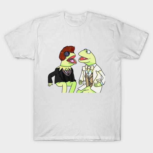 Frog Omens T-Shirt by SpaceKermit